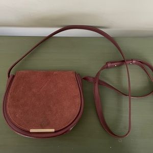 Cuyana mini saddle bag